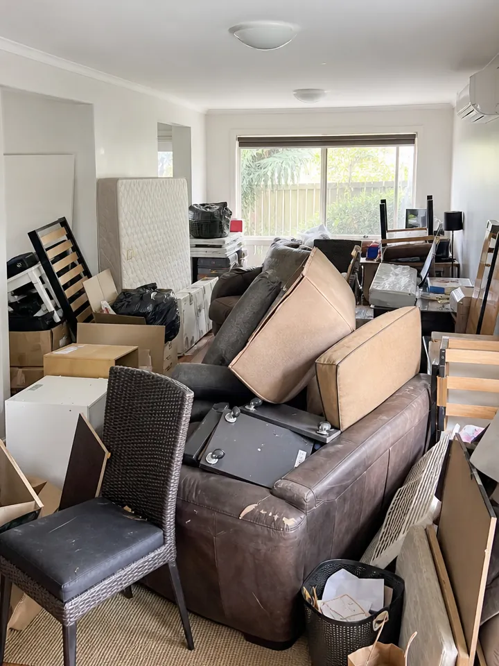Room clear-out: before